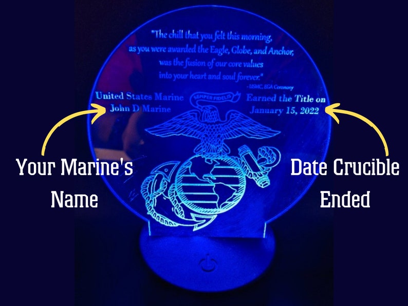 Home & Living Lighting Night Lights Personalized EGA LED Light